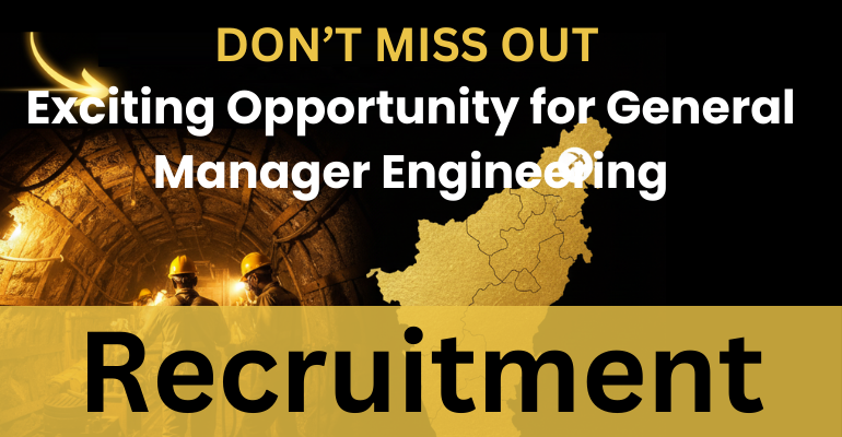 General Manager Engineering Hutti Gold Mines Karnataka