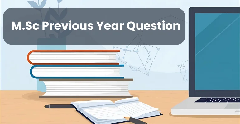 msc previous year question paper