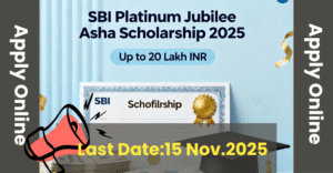 SBI Platinum Jubilee Asha Scholarship
