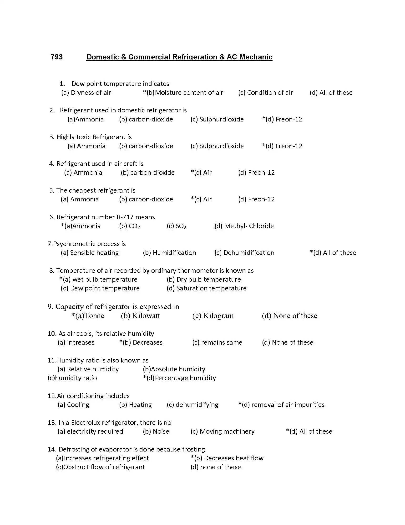Ac Mechanics Question