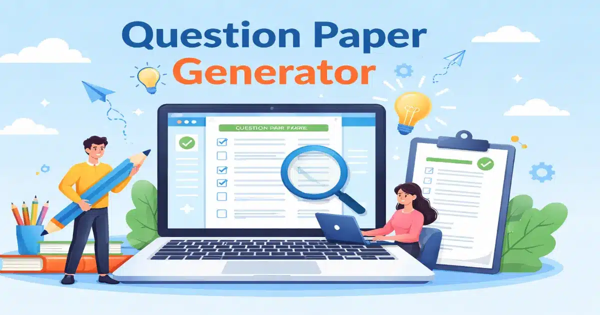 question paper generator