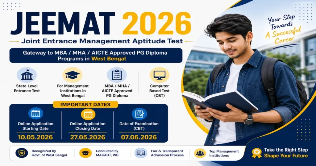 JEEMAT Admission 2026
