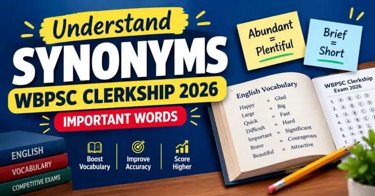 Understand Synonym for WBPSC Clerkship 2026